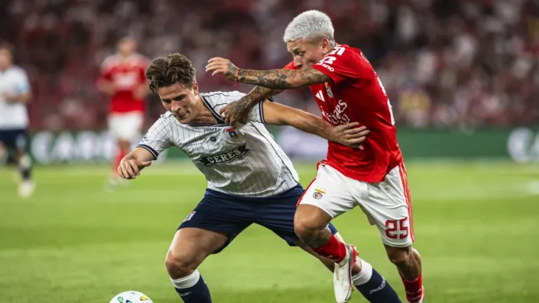 Prestianni faz promessa após show: “Enquanto estiver no Benfica…”