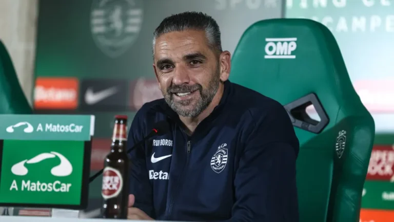 Rui Borges responde às críticas… e a Jorge Jesus: “Não há recado nenhum”