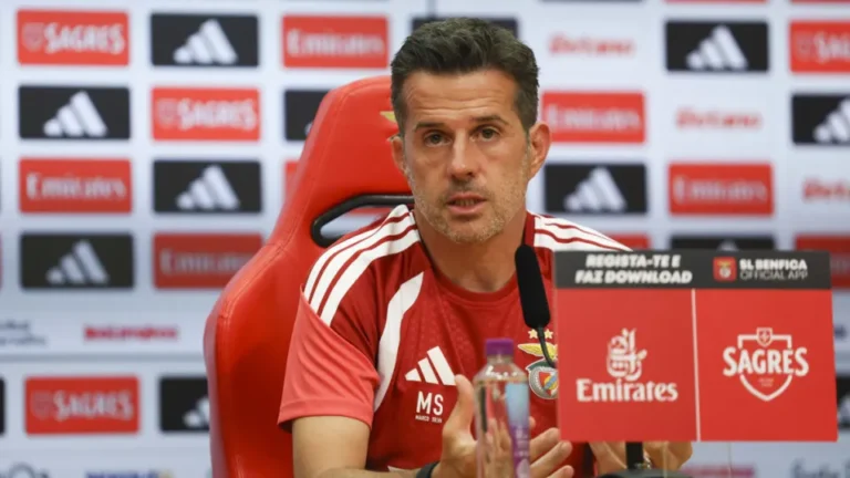 EM DIRETO: Siga a antevisão de Marco Silva e um jogador ao Milan-Benfica