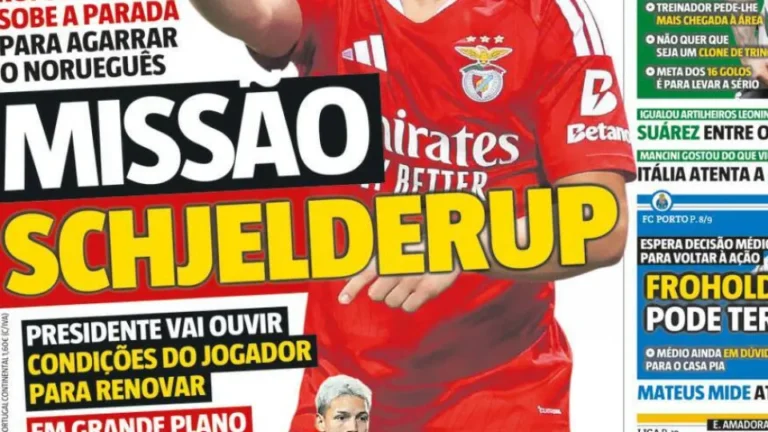 Por cá: Missão Schjelderup, Suárez arrasa e Froholdt pode ter alta