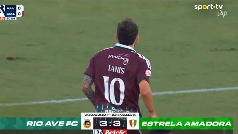 Seis golos e um nó por desatar. O resumo do Rio Ave-Estrela da Amadora